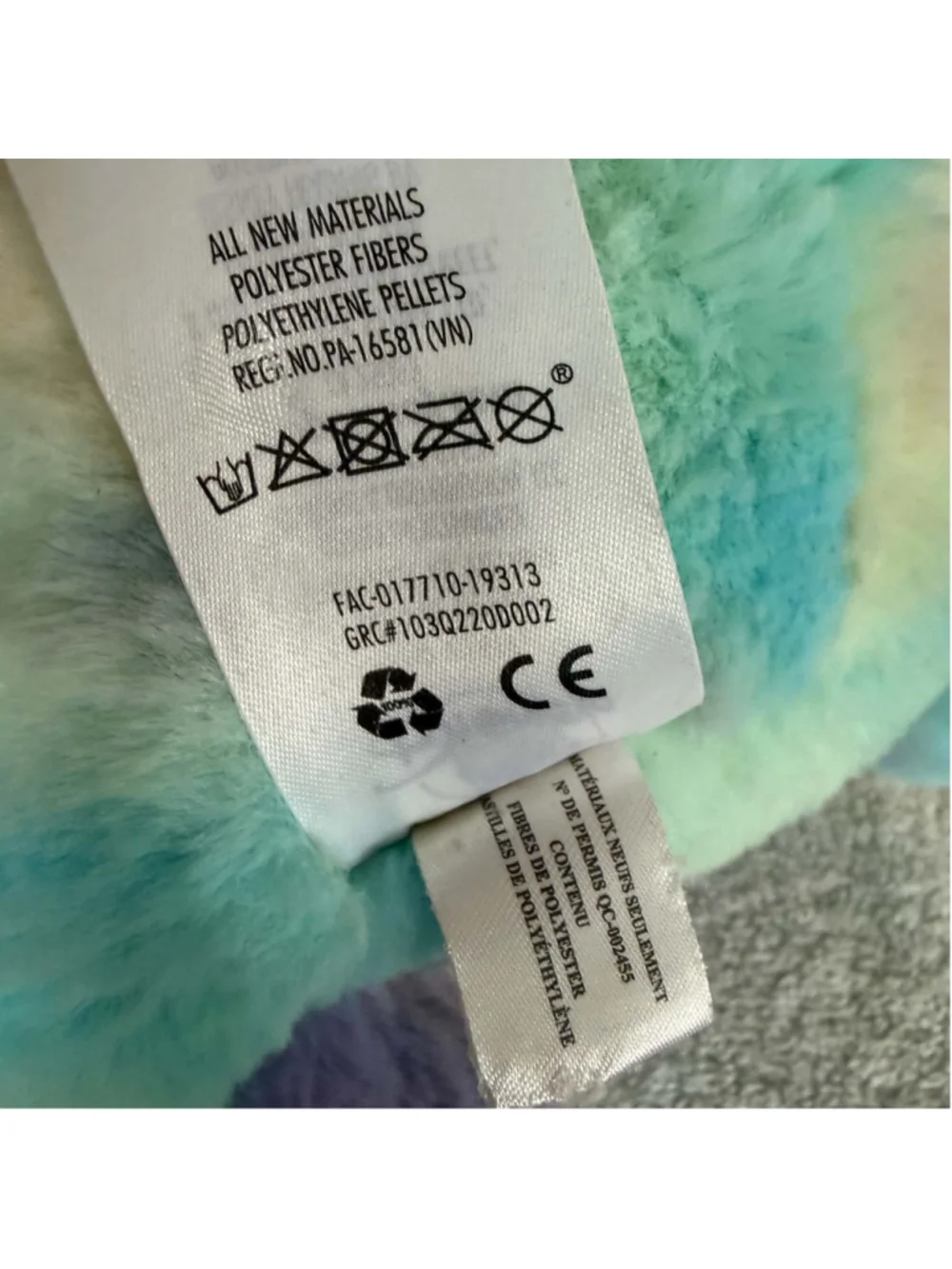 Disney Store 2020 Easter Plush Toy Lilo & Stitch Bunny Multi-color